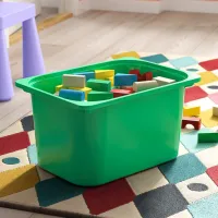Стеллаж с контейнерами Ikea Trofast 4 94 x 46 x 30см cm / ЛДСП / White photo 6