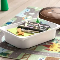 Стеллаж с контейнерами Ikea Trofast 4 94 x 46 x 30см cm / ЛДСП / White photo 7
