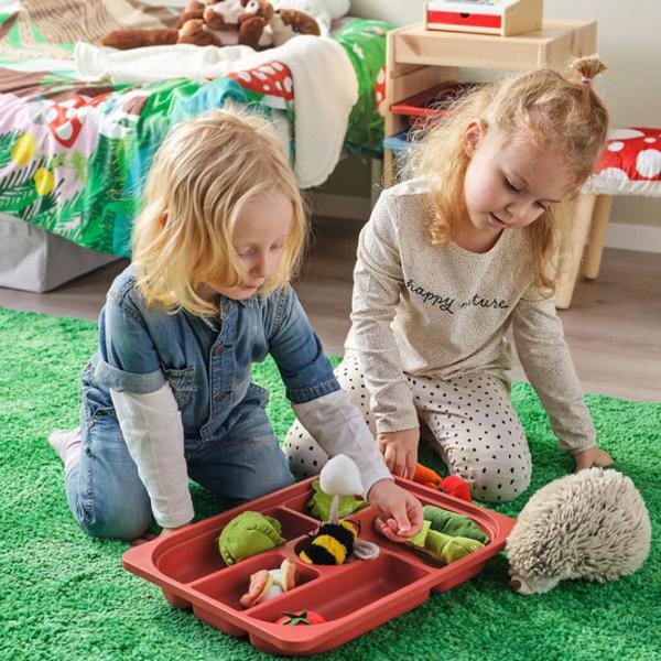 Стеллаж с контейнерами Ikea Trofast 4 56 x 34 x 44см cm / Массив / White photo 7