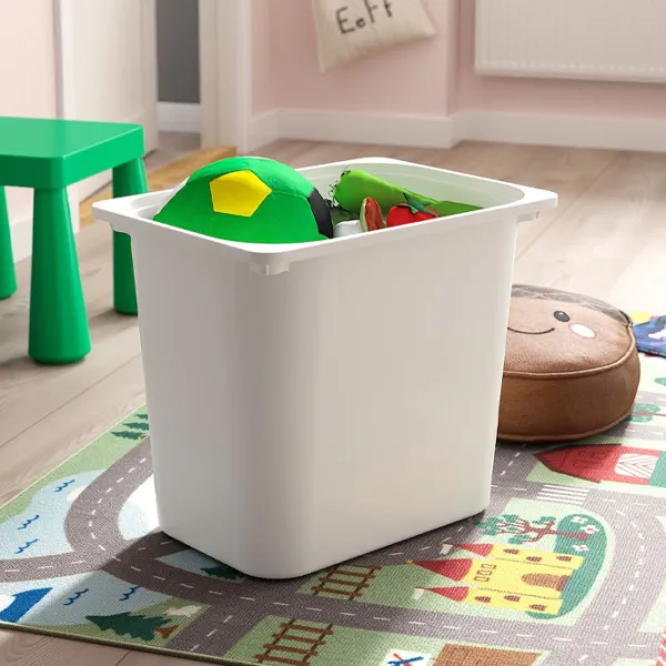 Стеллаж с контейнерами Ikea Trofast 3 52 x 93 x 44см cm / Массивная сосна / Дуб cонома photo 5