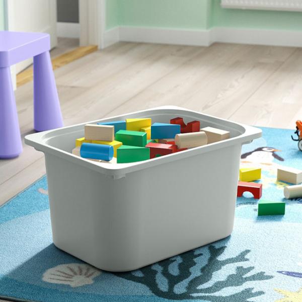 Стеллаж с контейнерами Ikea Trofast 6 94 x 99 x 44см cm / ЛДСП / White photo 5