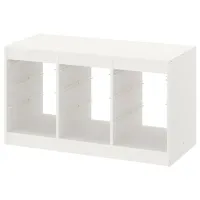 Стеллаж с контейнерами Ikea Trofast 9 56 x 99 x 44см cm / ЛДСП / White photo 2