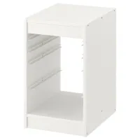 Etajeră cu containere Ikea Trofast 2 56 x 34 x 44 cm / Masiv / White photo 2