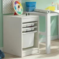 Etajeră cu containere Ikea Trofast 2 56 x 34 x 44 cm / Masiv / White photo 5