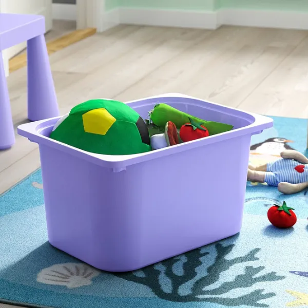 Стеллаж с контейнерами Ikea Trofast 4 94 x 46 x 30см cm / ЛДСП / White photo 7