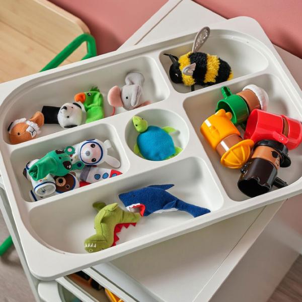 Стеллаж с контейнерами Ikea Trofast 2 52 x 32 x 44см cm / Массив / Дуб cонома photo 6