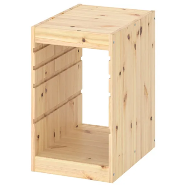 Etajeră cu containere Ikea Trofast 2 52 x 32 x 44 cm / Masiv / Sonoma Oak photo 2