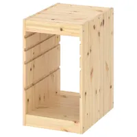 Стеллаж с контейнерами Ikea Trofast 2 52 x 32 x 44см cm / Массив / Дуб cонома photo 2