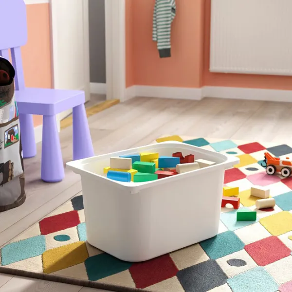 Etajeră cu containere Ikea Trofast 2 52 x 32 x 44 cm / Masiv / Sonoma Oak photo 6