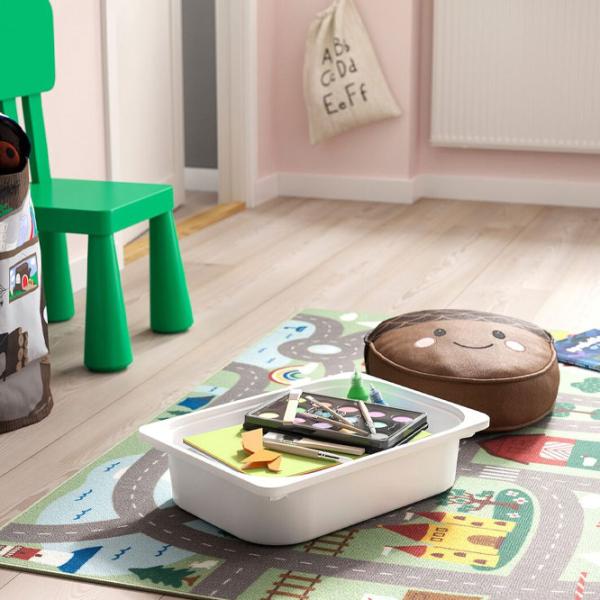 Etajeră cu containere Ikea Trofast 2 52 x 32 x 44 cm / Masiv / Sonoma Oak photo 7