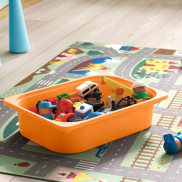 Etajeră cu containere Ikea Trofast 6 52 x 93 x 44 cm / Pin Masiv / Sonoma Oak photo 7