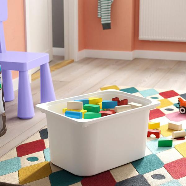 Стеллаж с контейнерами Ikea Trofast 2 52 x 32 x 44см cm / Массив / Дуб cонома photo 6