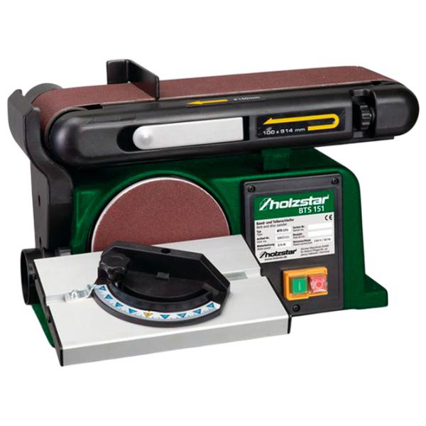 Șlefuitor Holzstar BTS 151 Staționar / 370 W / Dark Green photo 1