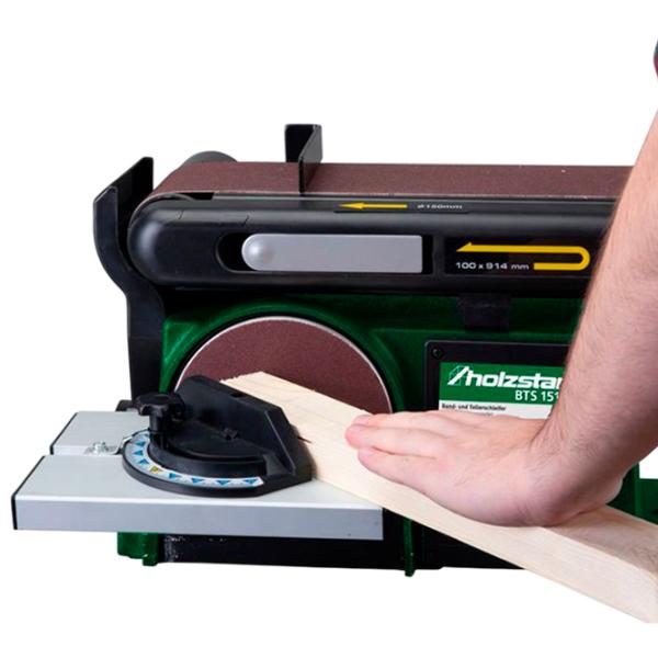 Șlefuitor Holzstar BTS 151 Staționar / 370 W / Dark Green photo 4
