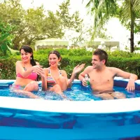Бассейн SunClub 51257 440 л/ Надувной/ Синий photo 3