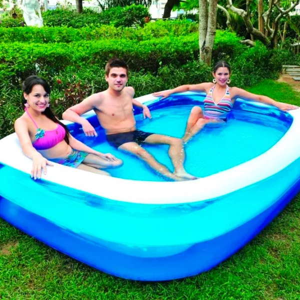 Piscină SunClub 51258 780 l/ Gonflabil/ Blue photo 4 Piscină SunClub 51258 780 l/ Gonflabil/ Blue photo 4