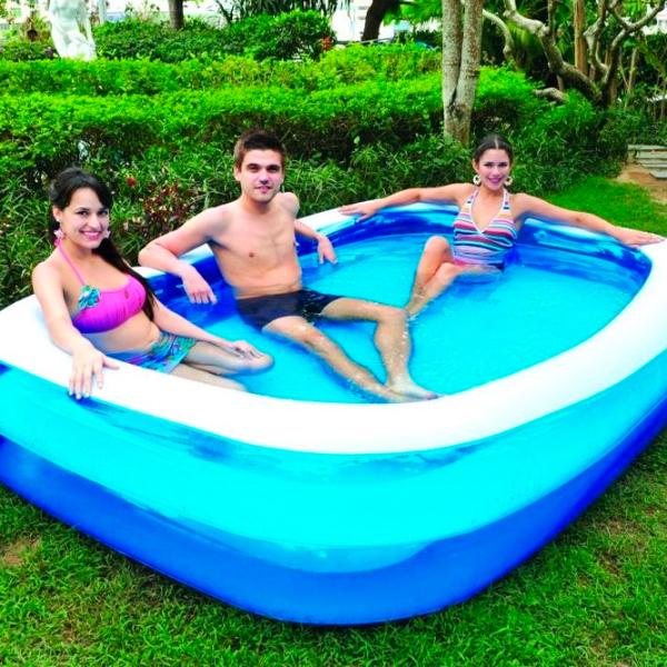 Piscină SunClub 51258 780 l/ Gonflabil/ Blue photo 4 Piscină SunClub 51258 780 l/ Gonflabil/ Blue photo 4