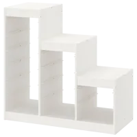 Etajeră cu containere Ikea Trofast 6 94 x 99 x 44 cm / PAL / White photo 2