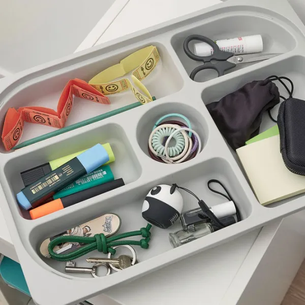 Стеллаж с контейнерами Ikea Trofast 6 94 x 99 x 44см cm / ЛДСП / White photo 5