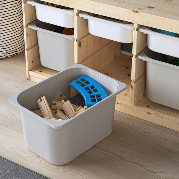 Etajeră cu containere Ikea Trofast 6 52 x 93 x 44 cm / Pin Masiv / Sonoma Oak photo 7