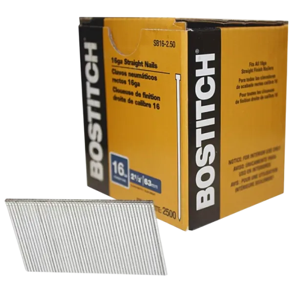 Cuie Bostitch SB16-1.75 16GA Silver / 2500 buc. photo 1