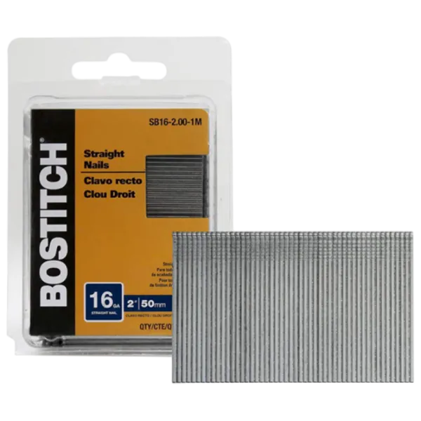 Cuie Bostitch SB16-2.00 16GA Silver / 2500 buc. photo 1