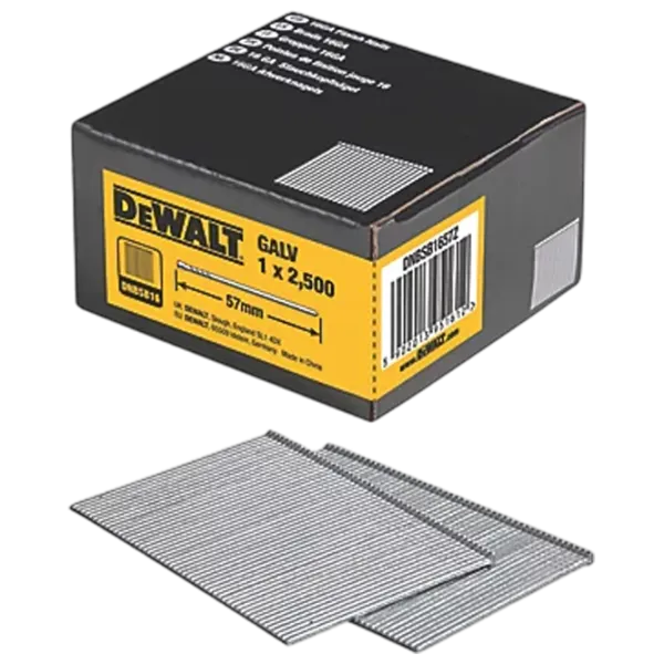 Cuie Dewalt SB16-2.25 16GA Silver / 2500 buc. photo 1