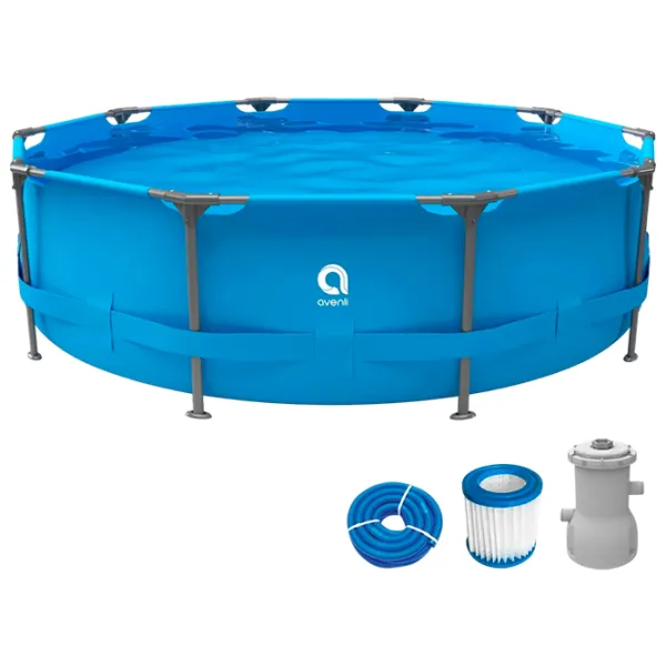 Piscină Avenli 12015EU 4672 l/ Cu cadru/ Blue photo 3 Piscină Avenli 12015EU 4672 l/ Cu cadru/ Blue photo 3