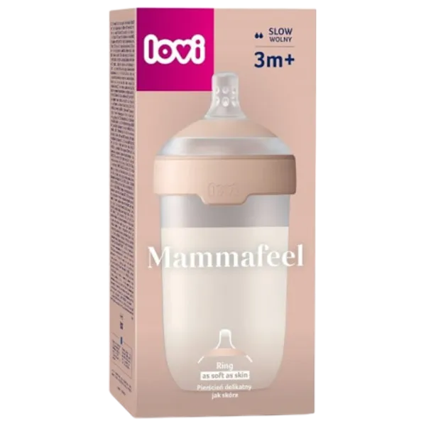 Бутылочка для кормления Lovi Mammafeel  Для девочек / 0.25л / Розовый photo 4 Бутылочка для кормления Lovi Mammafeel  Для девочек / 0.25л / Розовый photo 4