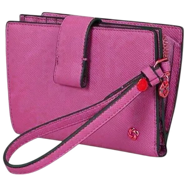 Portmoneu pentru femei Samsonite Hourly SLG Poliuretan / Pink photo 1 Portmoneu pentru femei Samsonite Hourly SLG Poliuretan / Pink photo 1