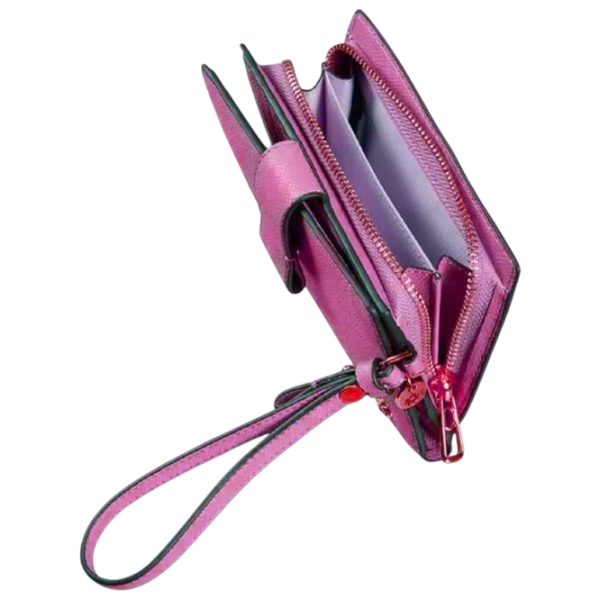 Portmoneu pentru femei Samsonite Hourly SLG Poliuretan / Pink photo 2 Portmoneu pentru femei Samsonite Hourly SLG Poliuretan / Pink photo 2