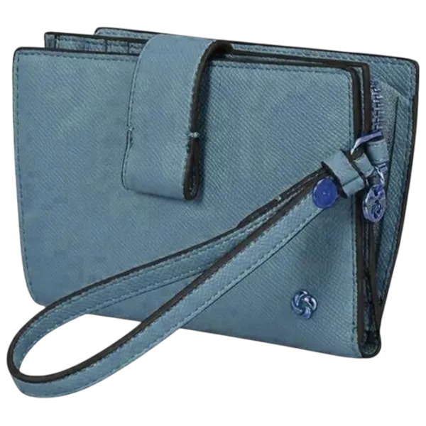 Кошелек для женщин Samsonite Hourly SLG Полиуретан / Синий photo 1 Кошелек для женщин Samsonite Hourly SLG Полиуретан / Синий photo 1