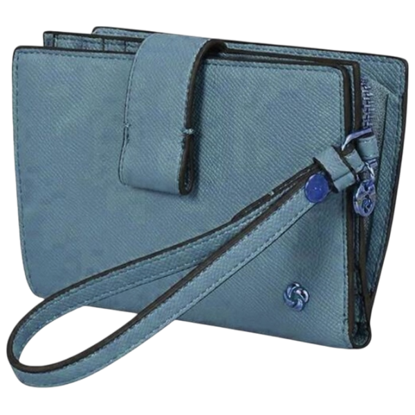 Кошелек для женщин Samsonite Hourly SLG Полиуретан / Синий photo 1 Кошелек для женщин Samsonite Hourly SLG Полиуретан / Синий photo 1