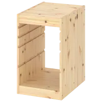 Стеллаж с контейнерами Ikea Trofast 3 52 x 32 x 44см cm / Массивная сосна / Дуб cонома photo 2