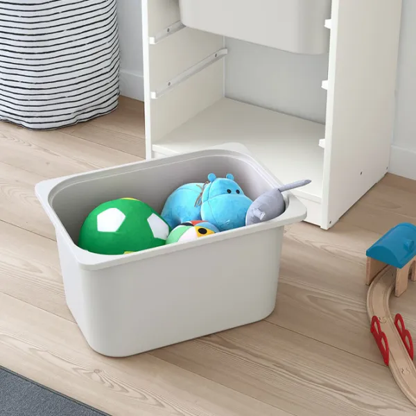 Etajeră cu containere Ikea Trofast 4 94 x 46 x 30 cm / PAL / White photo 4