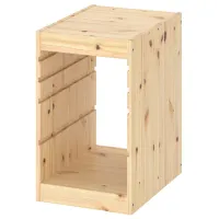 Стеллаж с контейнерами Ikea Trofast 3 52 x 32 x 44см cm / Массивная сосна / Дуб cонома photo 5