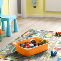Стеллаж с контейнерами Ikea Trofast 3 52 x 32 x 44см cm / Массивная сосна / Дуб cонома photo 6