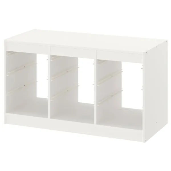 Etajeră cu containere Ikea Trofast 9 56 x 99 x 44 cm / PAL / White photo 2