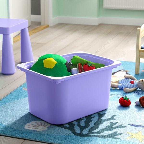 Стеллаж с контейнерами Ikea Trofast 5 145 x 46 x 30см cm / ЛДСП / White photo 5