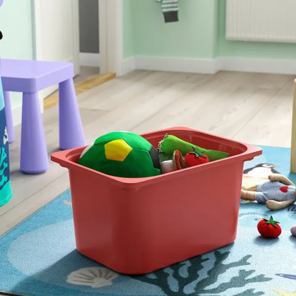 Стеллаж с контейнерами Ikea Trofast 6 94 x 99 x 44см cm / ЛДСП / White photo 7