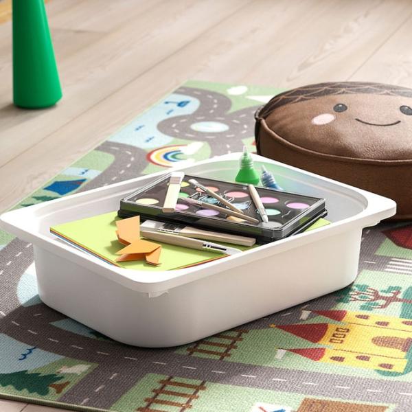 Etajeră cu containere Ikea Trofast 9 52 x 93 x 44 cm / Pin Masiv / Sonoma Oak photo 6