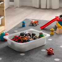 Etajeră cu containere Ikea Trofast 2 52 x 32 x 44 cm / Masiv / Sonoma Oak photo 4