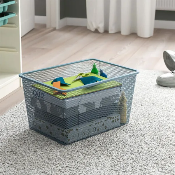 Стеллаж с контейнерами Ikea Trofast 6 145 x 46 x 30см cm / ЛДСП / White photo 5