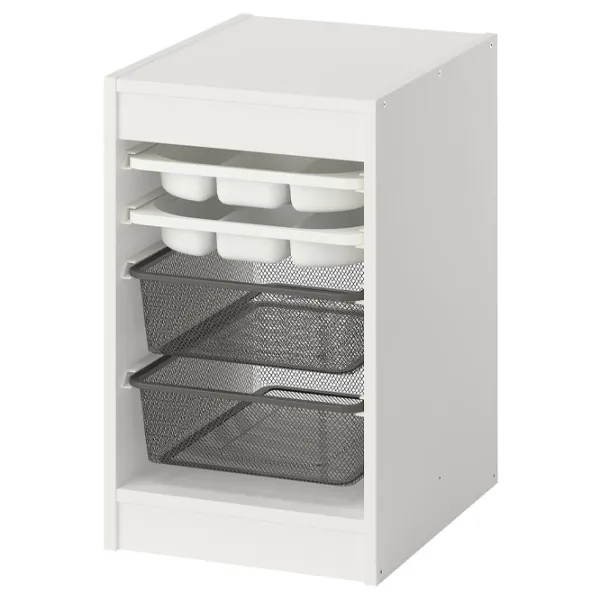 Стеллаж Ikea Trofast 2 56 x 34 x 44см cm / ЛДСП / White photo 1