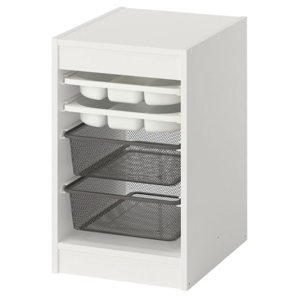 Стеллаж Ikea Trofast 2 56 x 34 x 44см cm / ЛДСП / White photo 1