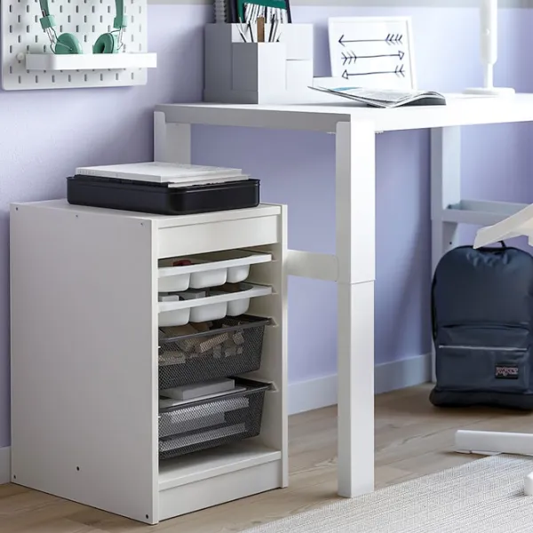 Стеллаж Ikea Trofast 2 56 x 34 x 44см cm / ЛДСП / White photo 5