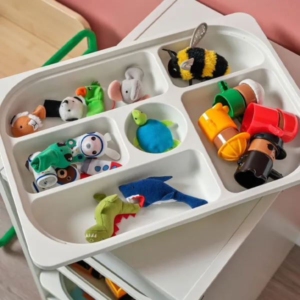 Стеллаж Ikea Trofast 2 56 x 34 x 44см cm / ЛДСП / White photo 6