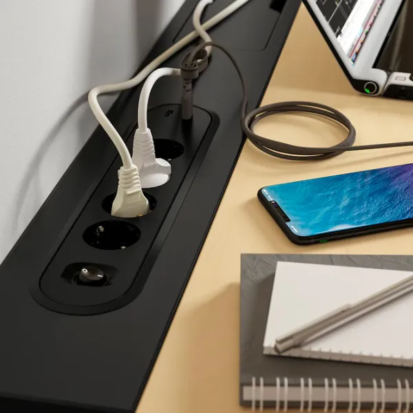 Masă de birou Ikea Mittzon PAL/ Stejar Sonoma photo 8