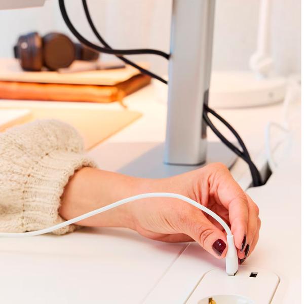 Офисный стол Ikea Mittzon ДСП/ Белый photo 4