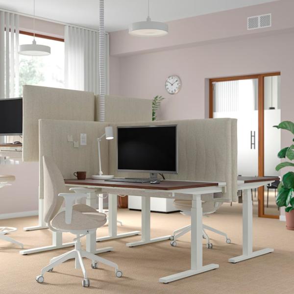 Masă de birou Ikea Mittzon PAL/ Brown photo 4